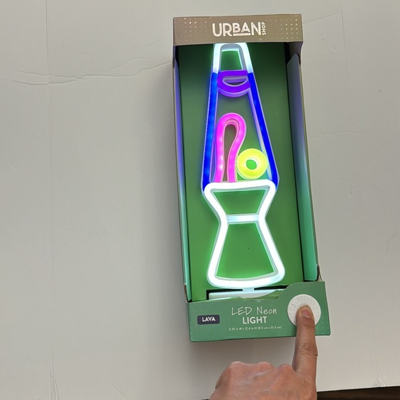 Deco LED neon light lava lamp - Picture 2 of 6